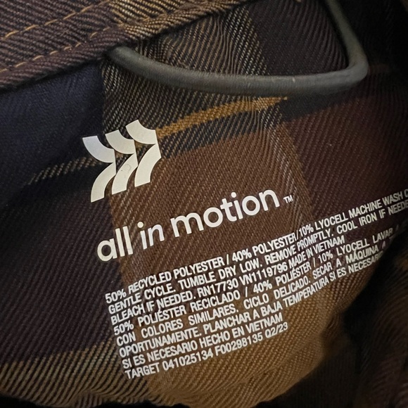 Men Shirt Flannel Small (elegant shirt) - Picture 3 of 3